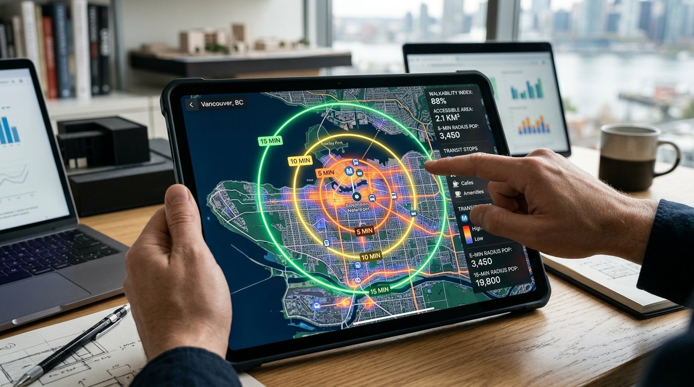 Burgas Isochrone Pulse Finder